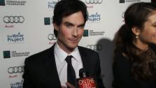 Ian Somerhalder of The Vampire Diaries talks to OnTheRedCarpet.com about The Water Project on Dec. 10, 2011. - Provided courtesy of none / OTRC