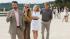 Michael Sheen (left), Nina Arianda, Rachel...