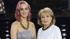 Katy Perry and Barbara Walters are shown in this...