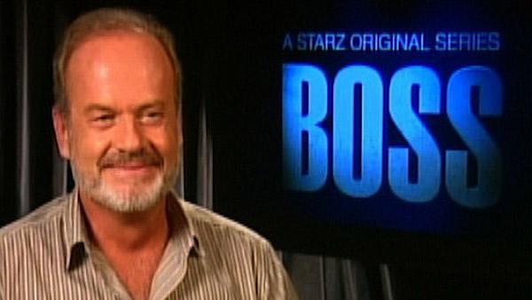 Kelsey Grammer talks to OnTheRedCarpet.com in a satellite interview on Oct. 21, 2011, the day his new Starz series 'Boss' premiered.