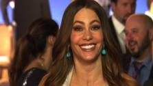 Sofia Vergara appears embarrassed after annnouncing several nominees of the 2012 Golden Globe Awards on Dec. 15, 2011. She mispronounced several names and earned chuckles from the audience, as well as from fellow announcer Woody Harrelson. - Provided courtesy of OTRC