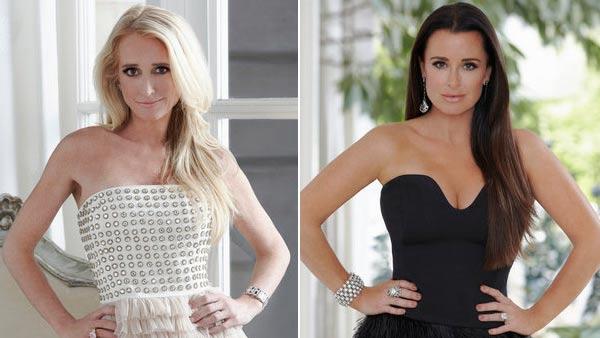Kim Richards and Kyle Richards appear in a 2011 promotional photo for The Real Housewives of Beverly Hills. - Provided courtesy of Bravo Kim Richards and Kyle Richards appear in a 2011 promotional photo for The Real Housewives of Beverly Hills. - Provided courtesy of Bravo