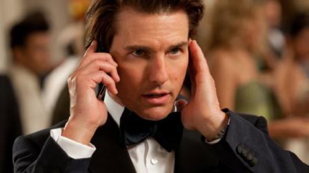 Tom Cruise appears in a scene from Mission: Impossible - Ghost Protocol.