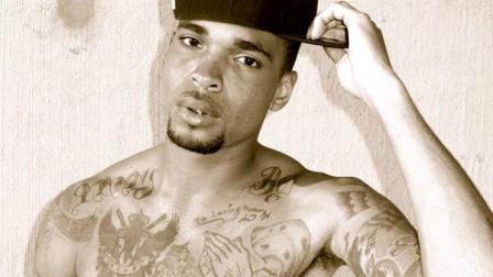 Slim Dunkin appears in a photo posted on his official Facebook page on December 11, 2010.