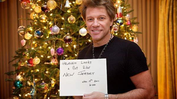 Jon Bon Jovi appears in a photo posted on his official Facebook page on December 19, 2011. - Provided courtesy of David Bergman / DavidBergman.net / Facebook.com/BonJovi
