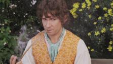 Martin Freeman appears in a scene from The Hobbit: An Unexpected Journey, set for release on Dec. 14, 2012. - Provided courtesy of Warner Bros. Pictures / Metro-Goldwyn-Mayer (MGM) / New Line Cinema