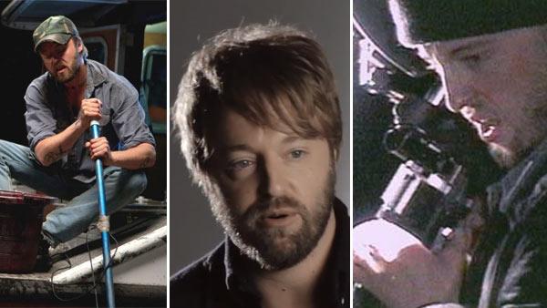 Joshua Leonard appears in a scene from the 2011 film 'Shark Night 3D.' / Joshua Leonard appears in a video for drugfree.com's 'You Are Not Alone' campaign. / Joshua Leonard appears in a scene from the 1999 film 'The Blair Witch Project.'
