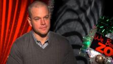 Matt Damon talks to OnTheRedCarpet.com about the movie We Bought A Zoo in December 2011. - Provided courtesy of OTRC
