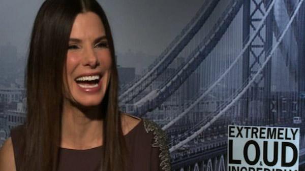 Sandra Bullock talks to OnTheRedCarpet.com in December 2011 in an interview to promote the movie Extremely Loud and Incredibly Close. - Provided courtesy of OTRC Sandra Bullock talks to OnTheRedCarpet.com in December 2011 in an interview to promote the movie Extremely Loud and Incredibly Close. - Provided courtesy of OTRC