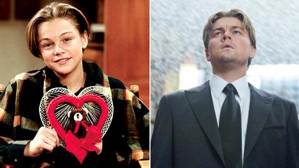 Leonardo DiCaprio appeared in the television show 'Growing Pains' from 1991 to 1992. / Leonardo DiCaprio appears in a scene from the 2010 film 'Inception.'