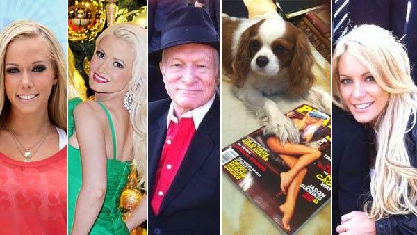 Kendra Wilkinson appears in a promotional photo for Kendra in 2011. / Holly Maidson appears in a photo from her Twitter page. / Hugh Hefner, Crystal Harris in 2010 Twitter photo. / Charlie in a June 2011 photo posted on Crystal Harris Twitter. - Provided courtesy of E! / Twitter.com/hollymadison / Twitter.com/crystalharris/ http://img.ly/4OBf Kendra Wilkinson appears in a promotional photo for Kendra in 2011. / Holly Maidson appears in a photo from her Twitter page. / Hugh Hefner, Crystal Harris in 2010 Twitter photo. / Charlie in a June 2011 photo posted on Crystal Harris Twitter. - Provided courtesy of E! / Twitter.com/hollymadison / Twitter.com/crystalharris/ http://img.ly/4OBf
