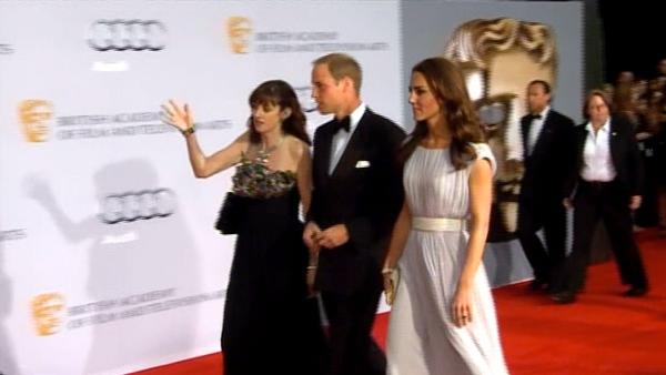 Prince William and Kate, the Duke and Duchess of Cambridge, arrive at the inaugural BAFTA Brits to Watch 2011 event at the Belasco Theater in Los Angeles, Saturday, July 9, 2011. - Provided courtesy of KABC Prince William and Kate, the Duke and Duchess of Cambridge, arrive at the inaugural BAFTA Brits to Watch 2011 event at the Belasco Theater in Los Angeles, Saturday, July 9, 2011. - Provided courtesy of KABC