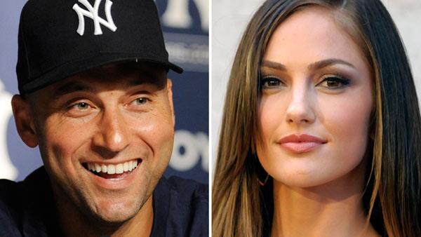 In these 2011 file photos, New York York Yankees Derek Jeter and actress Minka Kelly are shown. - Provided courtesy of AP / Bill Kostroun / Dan Steinberg In these 2011 file photos, New York York Yankees Derek Jeter and actress Minka Kelly are shown. - Provided courtesy of AP / Bill Kostroun / Dan Steinberg