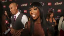 Brandy Norwood talks to OnTheRedCarpet.com at the premiere of the BET hit show The Game on Jan. 5, 2011. - Provided courtesy of none / OTRC