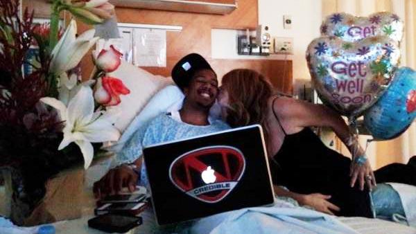 Mariah Carey and Nick Canon appear in a photo from her official Twitter page. - Provided courtesy of twitter.com/MariahCarey Mariah Carey and Nick Canon appear in a photo from her official Twitter page. - Provided courtesy of twitter.com/MariahCarey
