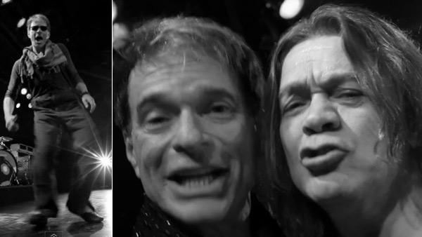 Van Halen appears in the 2012 music video Tattoo. - Provided courtesy of Interscope Records / The Three Twins, LLC Van Halen appears in the 2012 music video Tattoo. - Provided courtesy of Interscope Records / The Three Twins, LLC