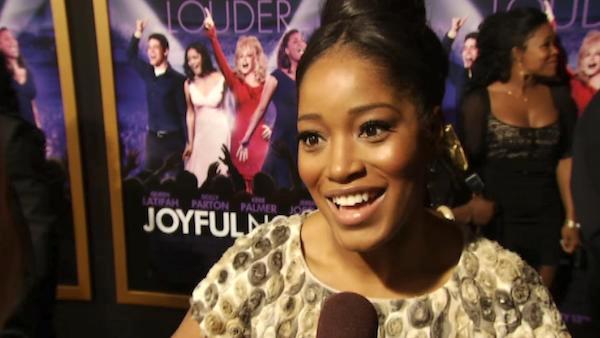 Keke Palmer talks to OnTheRedCarpet.coms George Pennochio at the January 9 premiere of his 2012 film Joyful Noise, which hits theaters January 13. - Provided courtesy of OTRC