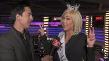 Miss America contestant Elizabeth Wertenberger of North Carolina talks to OnTheRedCarpet.coms Tony Cabrera at Planet Hollywood in Las Vegas. The pageant takes place at the hotel, and airs on Saturday, January 14 at 9pm ET on ABC. - Provided courtesy of OTRC