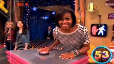 First lady Michelle Obama appears on an episode of Nickelodeons iCarly on January 16. - Provided courtesy of none / Nickelodeon