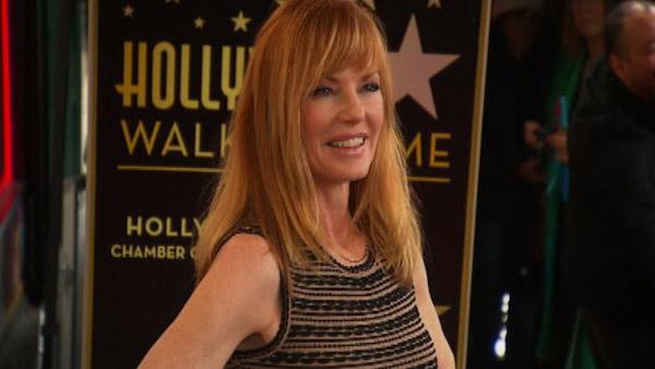 Marg Helgenberger of 'CSI: Crime Scene Investigation' appears at her star ceremony on the Hollywood Walk of Fame on Jan. 23, 2012.