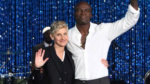 Seal appears with Ellen DeGeneres on her show on January 23, 2012. - Provided courtesy of Warner Bros. Television Seal appears with Ellen DeGeneres on her show on January 23, 2012. - Provided courtesy of Warner Bros. Television