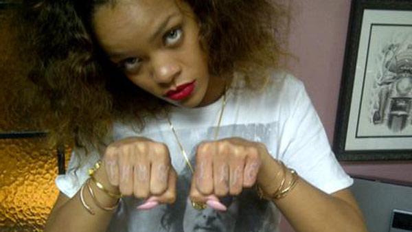 Did Rihanna get a tattoo 