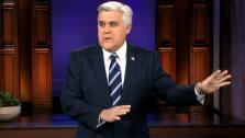 Jay Leno appears in a photo from the Thursday, January 19 episode of The Tonight Show. - Provided courtesy of NBC