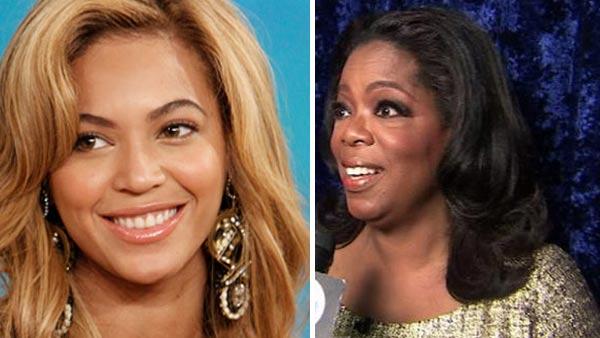 Beyonce Knowles appears on ABCs The View November 22, 2010. / Oprah Winfrey speaks after the Academy Awards in March 2010. - Provided courtesy of ABC / ABC Beyonce Knowles appears on ABCs The View November 22, 2010. / Oprah Winfrey speaks after the Academy Awards in March 2010. - Provided courtesy of ABC / ABC
