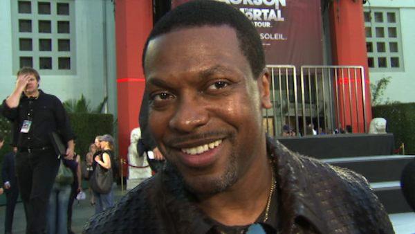 Chris Tucker talks to OnTheRedCarpet.com at Michael Jackson's hand and footprint ceremony at the Grauman's Chinese Theatre on Jan. 26, 2012.