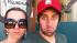 Simon Helberg appears in a photo with his wife...