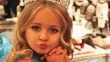 Toddlers and Tiaras star Isabella Barrett appears in a photo posted on her official Facebook page on January 2, 2012. - Provided courtesy of Facebook.com/pages/Isabella-Barrett