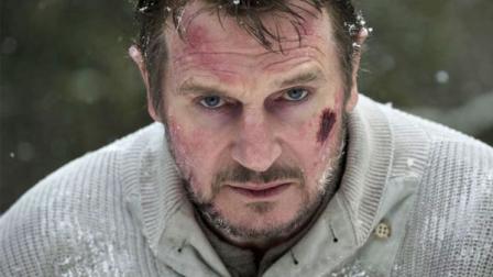 Liam Neeson appears in a still from The Grey.