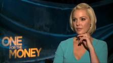 Katherine Heigl dishes on her One for the Money role including filming a nude scene and nailing a Jersey accent. - Provided courtesy of OTRC