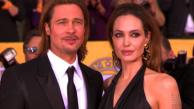 Angelian Jolie and Brad Pitt pose at the Screen Actors Guild Awards in Los Angeles on Jan. 29, 2012. - Provided courtesy of OTRC