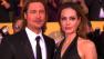 Angelian Jolie and Brad Pitt pose at the Screen Actors Guild Awards in Los Angeles on Jan. 29, 2012.