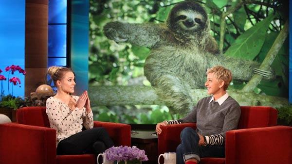Kristen Bell appears on The Ellen DeGeneres Show that aired on January 31. - Provided courtesy of Warner Bros. Television Kristen Bell appears on The Ellen DeGeneres Show that aired on January 31. - Provided courtesy of Warner Bros. Television