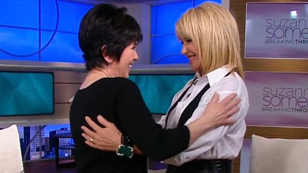 'Three's Company' co-stars SUZANNE SOMERS and Joyce DeWitt reunite after 30 years