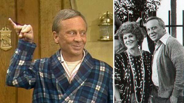 Norman Fell appears in a still from 'Three's Company / Norman Fell appears in a promotional photo for 'The Ropers.'