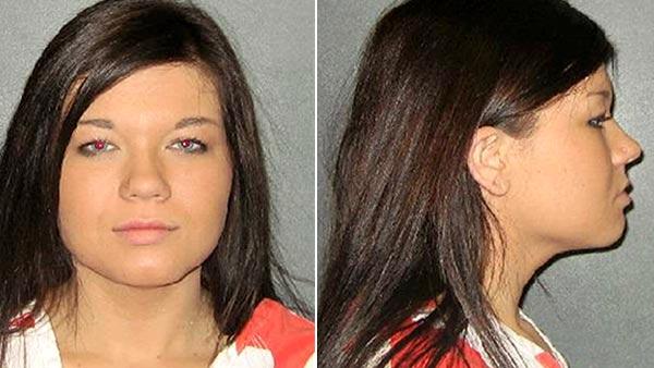 Amber Portwood of the MTV reality show 'Teen Mom' was arrested in Indiana on Dec. 27, 2010, as seen in this mug shot provided by the Madison County Sheriff's Department, or charges of felony domestic battery and child neglect.