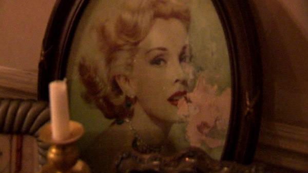 A photograph of Zsa Zsa Gabor is displayed on a table at her and husband Frederic von Anhalt's Bel-Air home during the ailing actress' birthday party on Feb. 6, 2012.