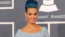 Katy Perry arrives at the 54th annual Grammy Awards on Sunday, Feb. 12, 2012 in Los Angeles. - Provided courtesy of AP / Chris Pizzello