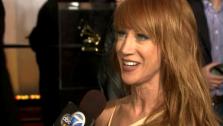 Kathy Griffin talks to OnTheRedCarpet.com about Clive Davis Whitney Houston tribute at the 2012 Grammy Awards. - Provided courtesy of OTRC