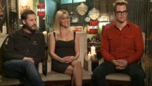Reese Witherspoon, Chris Pine and Tom Hardy talk to OnTheRedCarpet.com at an interview for their film This Means War. - Provided courtesy of OTRC