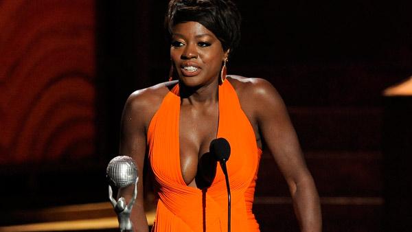 Viola Davis accepts the award for outstanding actress in a motion picture for The Help at the 43rd NAACP Image Awards on Friday, Feb. 17, 2012, in Los Angeles. - Provided courtesy of AP / Chris Pizzello Viola Davis accepts the award for outstanding actress in a motion picture for The Help at the 43rd NAACP Image Awards on Friday, Feb. 17, 2012, in Los Angeles. - Provided courtesy of AP / Chris Pizzello