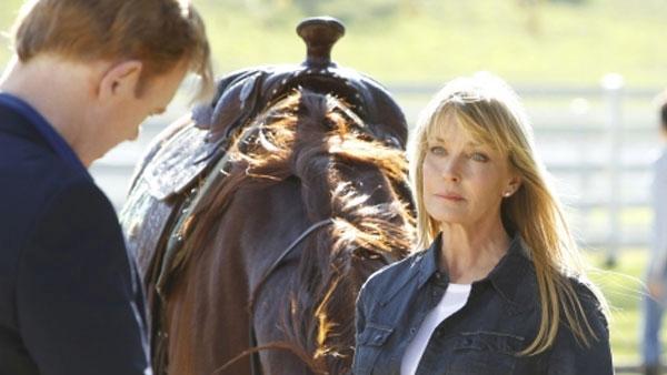 Bo Derek appears in a scene from CSI: Miami in 2012. - Provided courtesy of CBS Bo Derek appears in a scene from CSI: Miami in 2012. - Provided courtesy of CBS