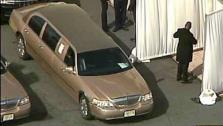 aThe hearse carrying the body of Whitney Houston arrives at Fairview Cemetery for her burial in Westfield, N.J., Sunday, Feb. 19, 2012. - Provided courtesy of none / WABC