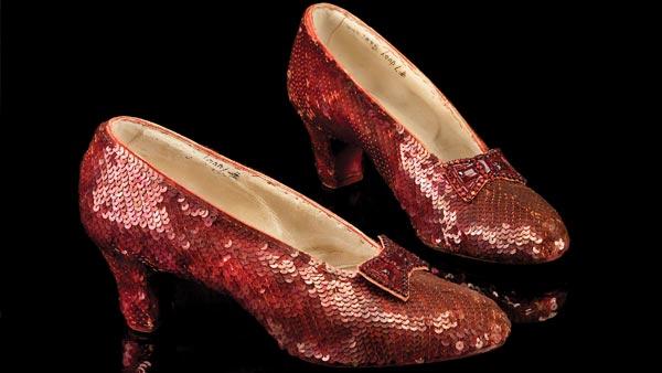Academy Museum of Motion Pictures has aquired a pair of ruby slippers from The Wizard of Oz. - Provided courtesy of Profiles in History / Lou Bustamante Academy Museum of Motion Pictures has aquired a pair of ruby slippers from The Wizard of Oz. - Provided courtesy of Profiles in History / Lou Bustamante
