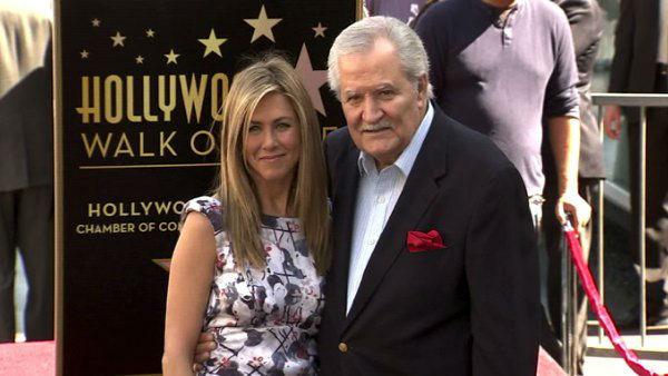 Jennifer Aniston received a star on the Hollywood Walk of Fame on Wednesday, Feb. 22, 2012.