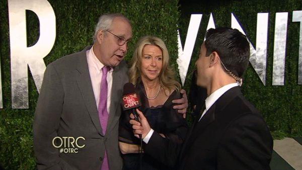 OnTheRedCarpet.com talks to Chevy Chase at the Vanity Fair after party on February 26. - Provided courtesy of OTRC OnTheRedCarpet.com talks to Chevy Chase at the Vanity Fair after party on February 26. - Provided courtesy of OTRC