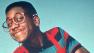 Jaleel White appears as Steve Urkel in a promotional photo for the show 'Family Matters.'